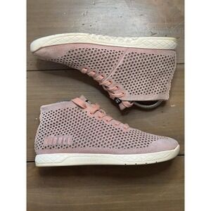 NOBULL Shoes Womens Size 8 Pink Suede Mesh High Top Perforated Trainer‎ Sneakers